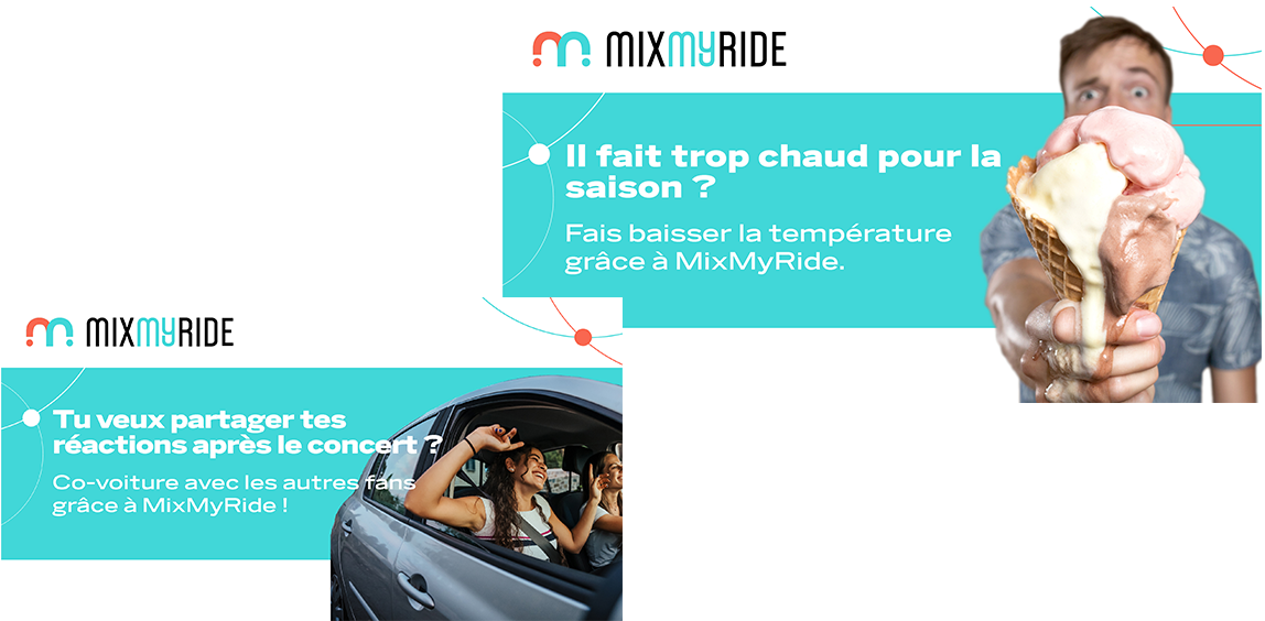 Exemple de communication créée pour toucher le public «Jeune».