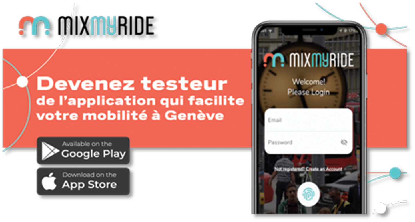 Visuel de promotion de l’application MixMyRide.